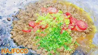 Tawa Keema Recipe  Tawa Keema Dhaba Style hajfoodTawaKeema tawachickenkeemarecipe [upl. by Stewardson]