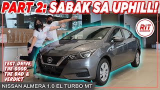 2022 Nissan Almera 10 EL Turbo MT  Part 2 Test Drive Fun Budget Manual Car  RiT Riding in Tandem [upl. by Blood945]