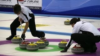 CURLING SWESUI WCF World Mixed Doubles Chp 2014  Final [upl. by Nwahc]