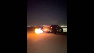 ECLASS TUNING 370Z FBO E85 FLAME CANNON 🔥🔥 HUGE FLAMES [upl. by Fox]