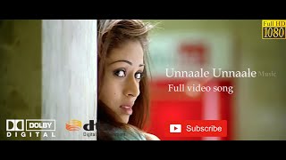 Unnaale Unnaale  Unnale Unnale  Tamil True Dolby Digital 51 1080p Full HD Video Songs [upl. by Ecnarretal]