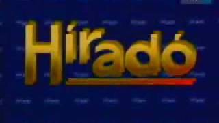 JUST INTRO HUN MTV Híradó intro főcím 19901992 short version [upl. by Edelsten445]