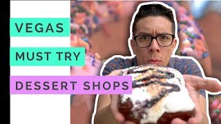 Best Dessert Shops in Las Vegas  MUST TRY [upl. by Lasorella359]