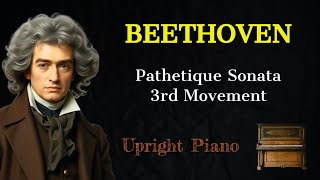 Beethoven Pathetique Sonata 3rd Movement Upright Piano [upl. by Hcir]