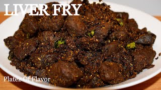 Beef Liver Fry  ബീഫ് ലിവർ കരൾ ഫ്രൈ  Kerala Style Beef Liver Roast [upl. by Monroe]