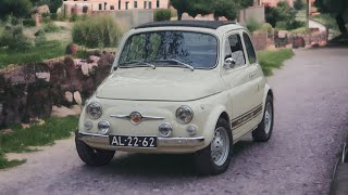 1970 Fiat 595 Abarth 5 speed 650cc cold winter start [upl. by Nanoc777]