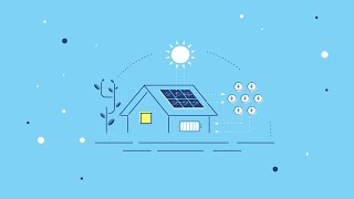 Animated Explainer Video for Solar Power  After Effects Motion Graphics  Minimalist [upl. by Hoppe863]