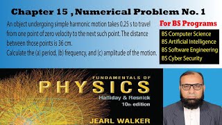 Problem 1 chapter 15  applied physics  BSCS  BSSE  solution by Dr Riaz [upl. by Sievert]