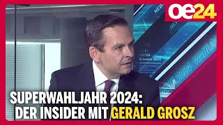 Superwahljahr 2024 Der oe24TVInsider mit geraldgrosz [upl. by Annorah]