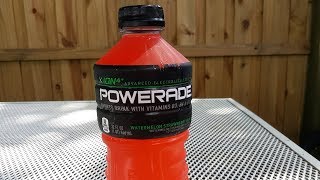 Powerade Watermelon Strawberry Wave Review [upl. by Sesylu]