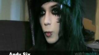 Andy Six Interview Debut Album 2010 Part 1 [upl. by Bergess759]