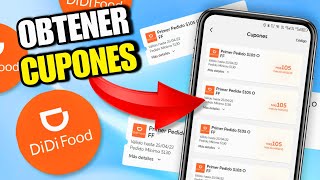 Cómo Obtener CUPONES de DESCUENTO en DiDi Food 2024 l Conseguir Cupones [upl. by Airamas]