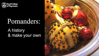 What is the story behind the scented pomander and how do you make a festive one today [upl. by Amahs899]