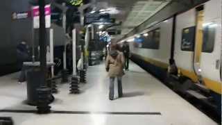 Disembarking from our Eurostar train at Gare de Lille Europe [upl. by Kajdan295]