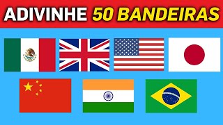 ADIVINHE A BANDEIRA DOS PAÍSES 🌍 NÍVEL FÁCIL MÉDIO E DIFÍCIL 🟢🟡🔴 [upl. by Goldwin]