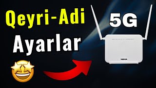 İşinizə Yarayacaq Modem Funksiyaları 😍 Nokia GPON Fiber Optik [upl. by Eanej]