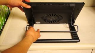 Cooler Master Notepal ErgoStand ll laptop stand  Appearance [upl. by Icyac]