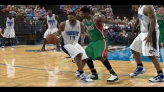 NBA 2K11 vs NBA Elite 11 [upl. by Kcirdla509]