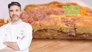 La meilleure façon de réussir sa quiche lorraine facile goûteuse et gourmande  750g [upl. by Horowitz]