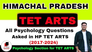 HP TET Arts All Psychology Questions  20172024  Download PDF  hpexamaffairs [upl. by Mellie]