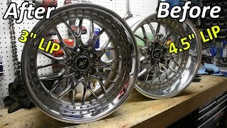 How to Relip 3 Piece Wheels  Nikitas Work Rezax IIs [upl. by Yennek]