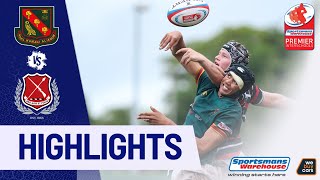 RUGBY HIGHLIGHTS  GLENWOOD HIGH VS MARITZBURG COLLEGE  2024 [upl. by Annice]