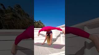 Body Flexibility Easy Stretch Yoga Flow shorts yogaexercise yoga yogapose [upl. by Ecniv]