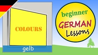 Colors in German  Beginner German Lessons for Children [upl. by Kazim275]