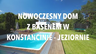 NOWOCZESNY DOM Z BASENEM W KONSTANCINIE  JEZIORNIE [upl. by Rolat663]