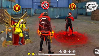 New Legendry Evo Bundle No Internet Prank In Lone Wolf But सामने आ गया V Badge 😈 Garena Free Fire 🔥 [upl. by Amak144]