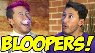 Warfstache Interviews Markiplier BLOOPERS [upl. by Fenn]