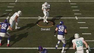 Madden 19 Ultimate Team  Aaron Donald Interception MUT 19 Gameplay [upl. by Kaplan]