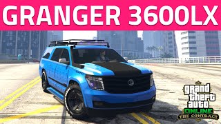 Granger 3600LX Best Customization  ARMOR TEST  Clean Build  Review  GTA 5 Online [upl. by Lebam]