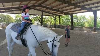 Horseback Riding Lessons in August Farmersville Texas [upl. by Corliss]