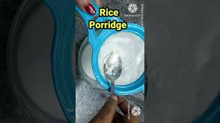 Rice milk porridge for babiesbaby recipe6month baby foodrice porridge for babies [upl. by Keelia]