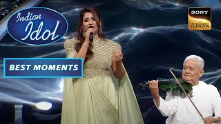 Indian Idol S13  Shreya और Pyarelal जी का quotEk Pyar Ka Naghma Haiquot पर एक Special Act  Best Moments [upl. by Aititil249]