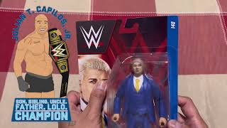 【4K】 Custom WWE figure for my dad Mattel [upl. by Ainit]