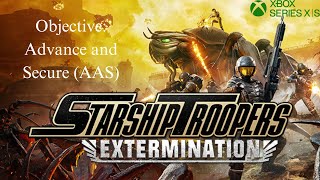 Starship Troopers Extermination  Ep 3  Advance and Secure AAS  Xbox Series X  With ExoKenji [upl. by Sanjay]