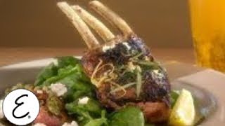 Grilled Rack of Lamb with Mixed Herb Pesto  Emeril Lagasse [upl. by Onitselec]