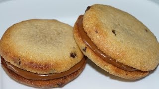 DOUBLE COOKIES SANS GLUTEN A LA CONFITURE DE LAIT [upl. by Matthia]