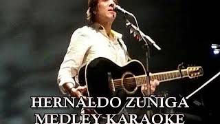 Hernaldo Zuñiga Medley karaoke [upl. by Zoarah]