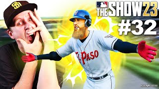 I FINALLY GOT CALLED UP  MLB The Show 23  Road to the Show 32 [upl. by Hazeefah]