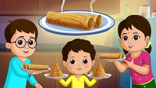 Dosai Amma Dosai Song for Kids  Fun For Kids TV தமிழ் Tamil Rhymes For Children [upl. by Nyrat534]