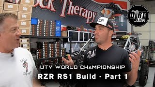 RZR RS1 Build for UTV World Championship  Dropping Off at Shock Therapy  Part 1 [upl. by Akyeluz]