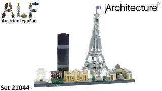 Lego Architecture 21044 Paris Skyline  Lego 21044 Speed Build [upl. by Introc309]