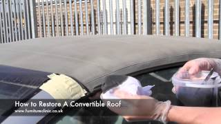 How to Restore a Convertible Roof [upl. by Kori]