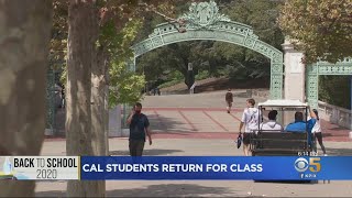 UC Berkeley Students Start School Under Drastically Different Circumstances With COVID [upl. by Zosema]