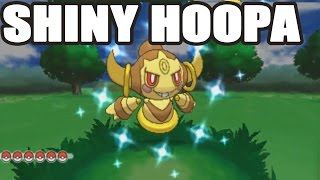 Shiny Hoopa and Signature Move Hyperspace Hole in Pokemon XY ORAS HYPE [upl. by Mixie]