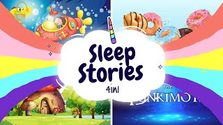 Sleep Stories for Kids  SLEEP STORY COLLECTION 4in1  Sleep Meditations for Children [upl. by Naugal]