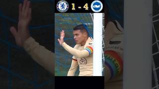 Chelsea vs Brighton 🤯 Premier League 🔥football youtube shorts [upl. by Asiulairam621]